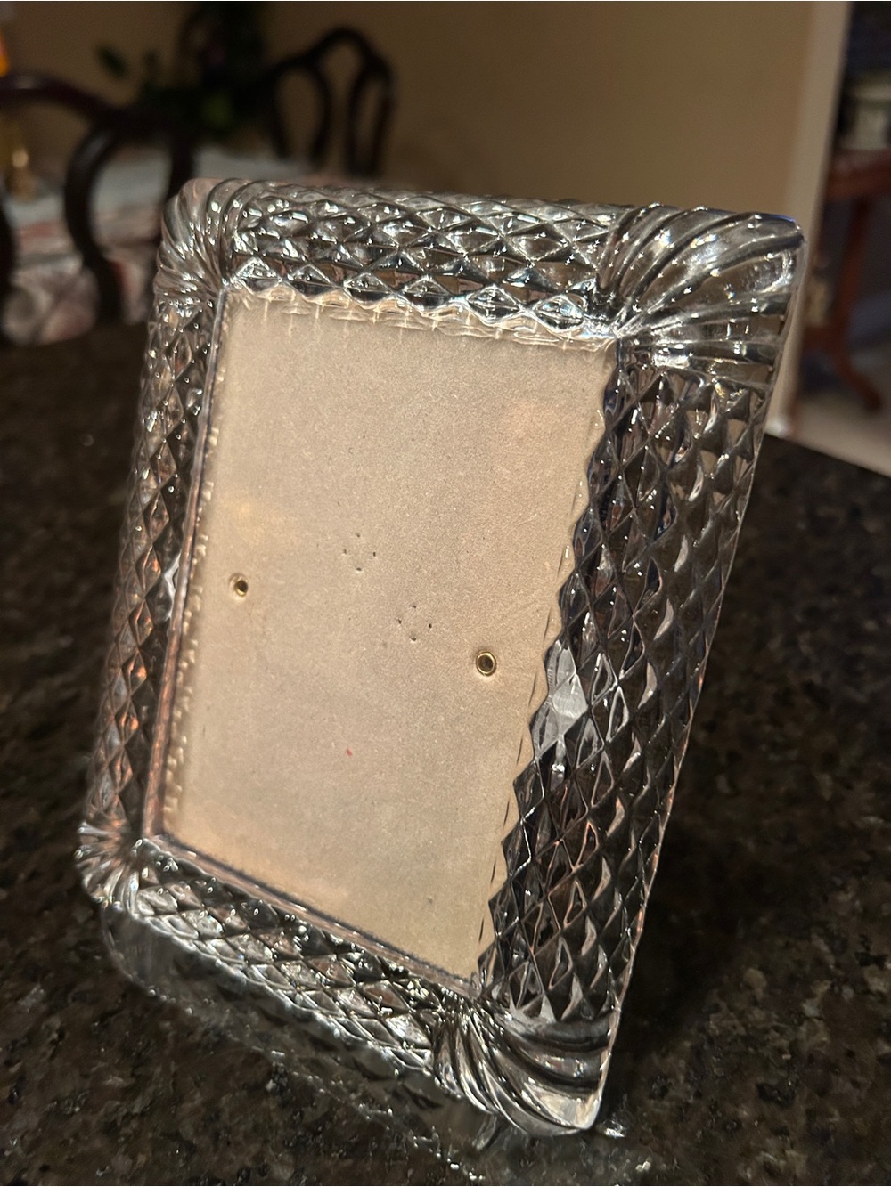 Shannon Crystal by Godinger 24% lead crystal picture frame